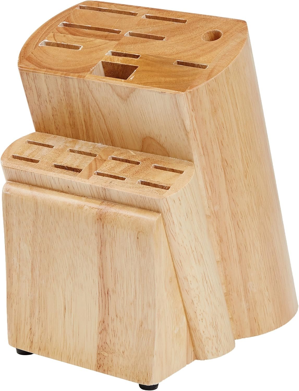 Amazon Basics Juego de Cuchillos de Cocina y Soporte