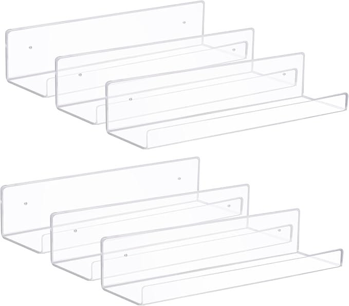 ECOSEAO estanterías flotantes acrílico