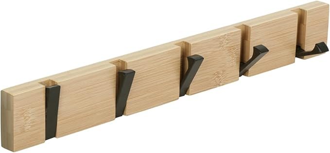 JSVER Perchero de Pared Plegable