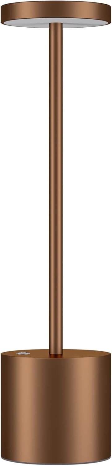 Lámpara de Mesa Táctil con Puertos USB