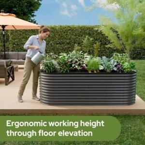 Arebos Huerto Urbano Elevado 240×80×78 cm