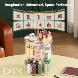 Organizador de Maquillaje Giratorio 360°