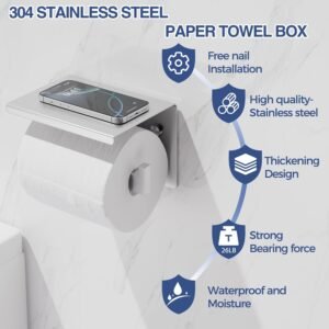 Portarrollos con Estante